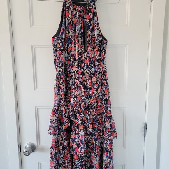 Halter Ruffle Dress - Picture 1 of 3